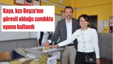 Kaya, oyunu kullandı