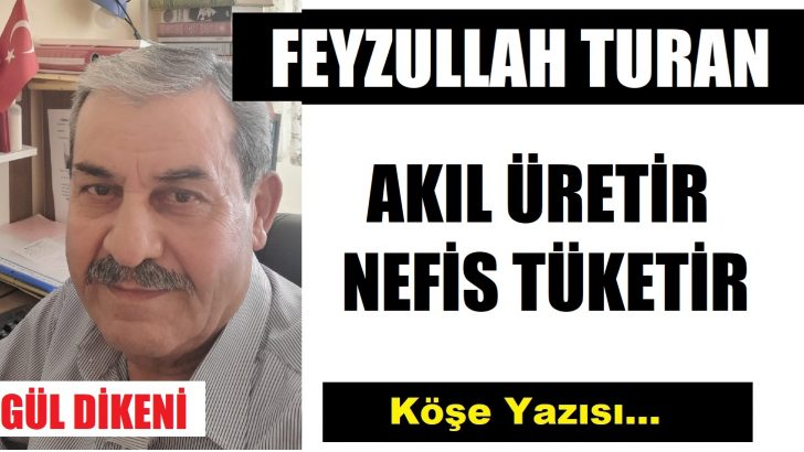 AKIL ÜRETİR NEFİS TÜKETİR