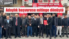 CHP’den belediye başkan adayı oldu