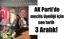 AK Parti’den meclis üyeliği açıklaması