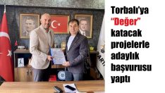 Adaylık dosyasını teslim etti