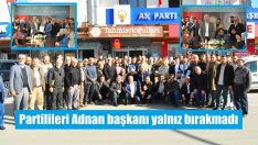 Adnan başkan dosyasını teslim etti
