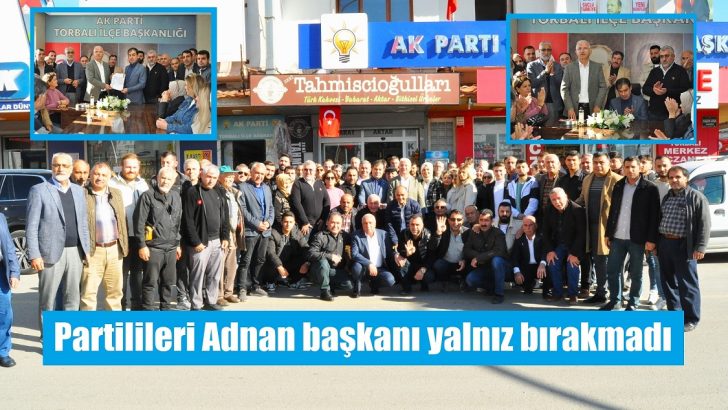 Adnan başkan dosyasını teslim etti