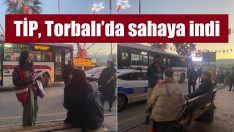 TİP’li gençler broşür dağıtıyor