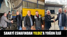 Mahmut Yıldız, sanayi esnafı ile buluştu