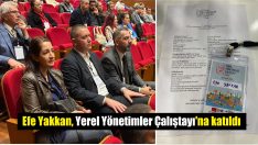 Yerel Yönetimler Çalıştayı’na katıldı