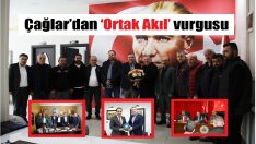 Çağlar, oda ve STK’ları ziyaret etti