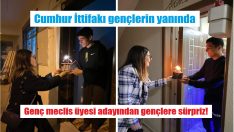Torbalılı gençlere doğum günü sürprizi
