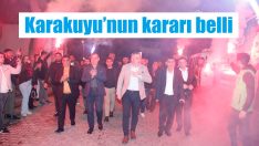 Gönül sofrası Karakuyu’da kuruldu