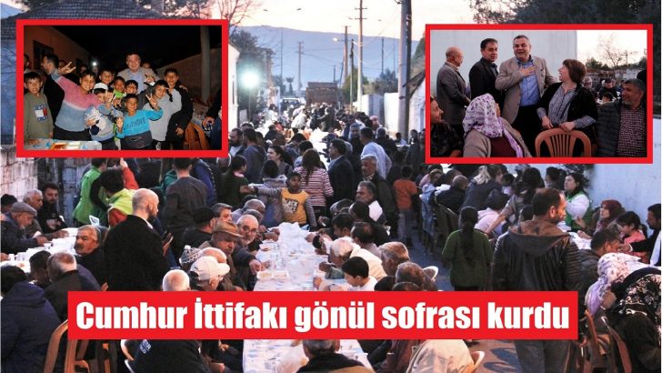 Çağlar, ilk iftarını Çaybaşı’da açtı