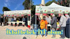 İkbal bebek için stand kurdular