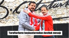 Tütüncü ve Yıldırım’dan dostluk karesi