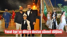 Serkan Yılmaz oğlunu sünnet ettirdi