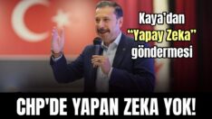 CHP’de yapan zeka yok!