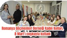 8 Mart’ı coşkuyla kutladılar