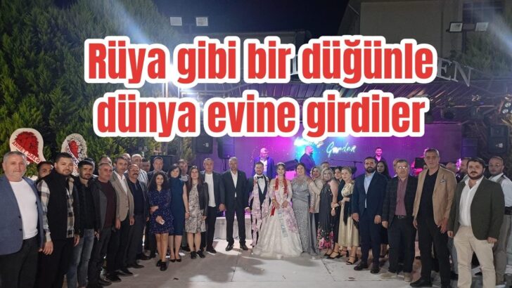Dünya evine girdiler