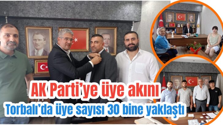 AK Parti Torbalı’da güçleniyor