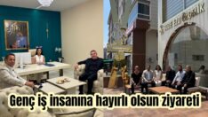Çağlar’dan hayırlı olsun ziyareti