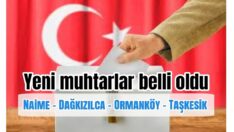 4 mahallede muhtarlık seçimi yapıldı