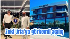 Zeki Urla kapılarını açtı