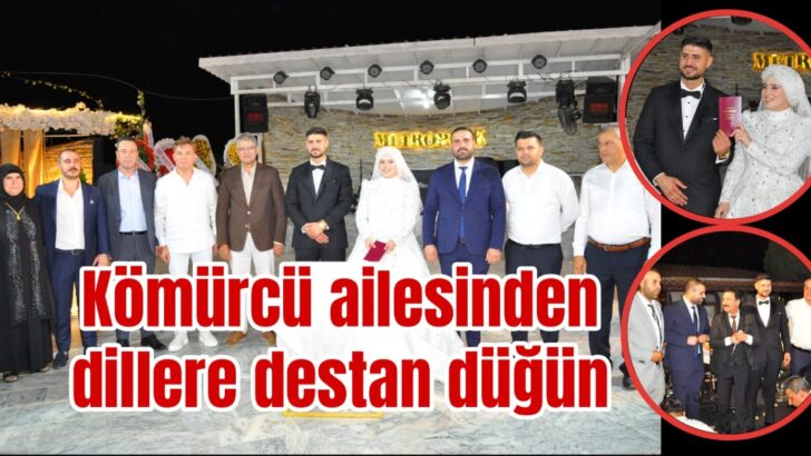 Konser gibi düğün yaptılar