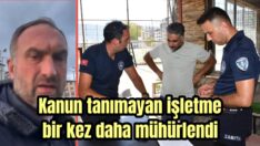 İkinci kez mühür kırdı