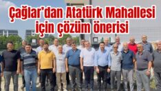 Muhtardan Çağlar’a teşekkür