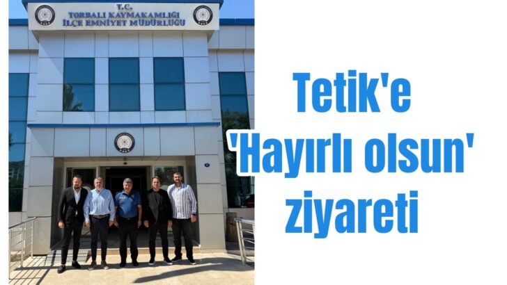 Yeni müdüre ‘Hayırlı olsun’ ziyareti