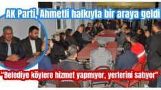 Ahmetli’den belediye satışlarına tepki