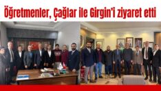 Eğitim camiasından Çağlar ve Girgin’e ziyaret