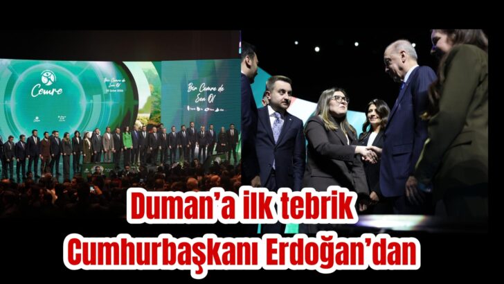 Duman’a Cemre Vakfı’nda önemli görev