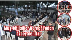 Muş-Bitlisliler iftarına yoğun ilgi