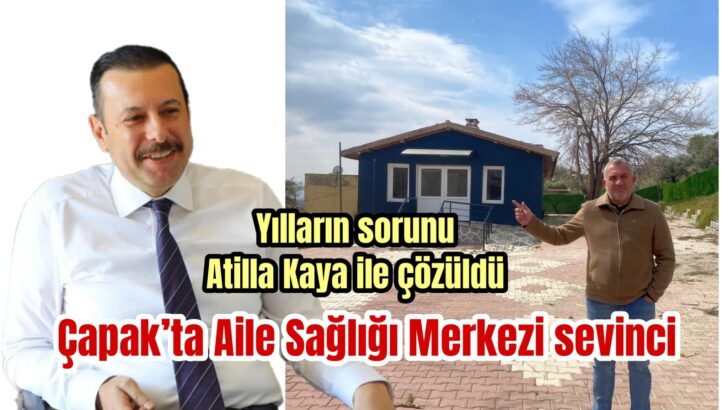 Çapak halkından Kaya’ya teşekkür