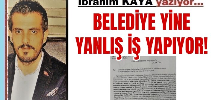 SORUMLULUĞUMUZ GEREĞİ UYARIYORUZ