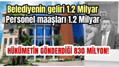 Hükümet olmasa belediye çöp toplayamayacak!