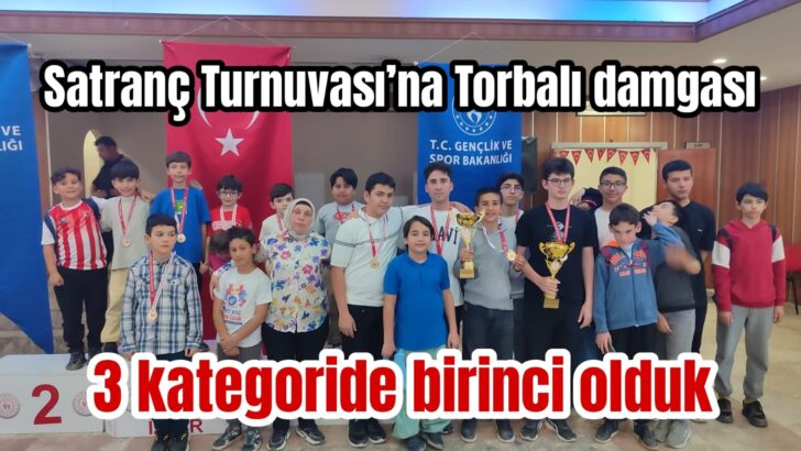 3 kategoride birinci olduk