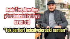 Bekir Özel, düşük katılıma dikkat çekti