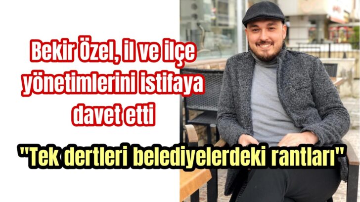 Bekir Özel, düşük katılıma dikkat çekti
