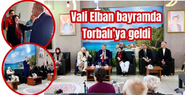 Vali Elban, huzurevini ziyaret etti