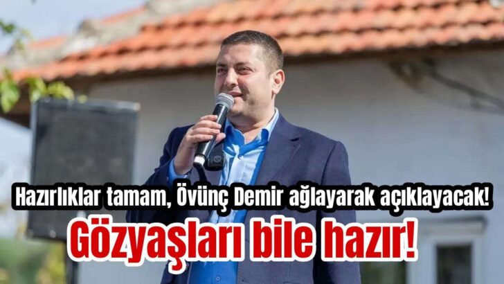 Ağlama mizanseni yapılacak