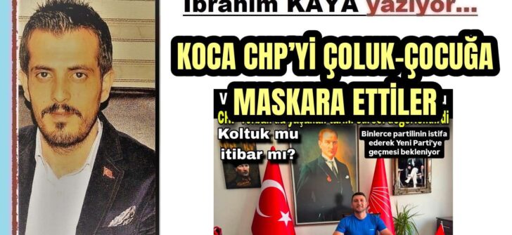 BU REZALETİN SORUMLUSU ÖVÜNÇ DEMİR’DİR!