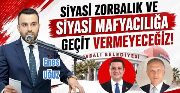 Belediye yönetimine bir tepki de Uğuz’dan!