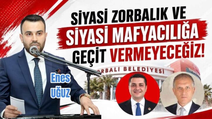 Belediye yönetimine bir tepki de Uğuz’dan!