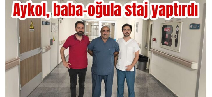 Bu kez oğluna da staj veriyor