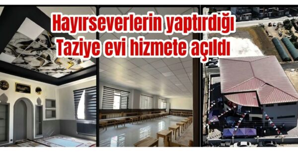 Hayırseverlerimize teşekkür ediyoruz