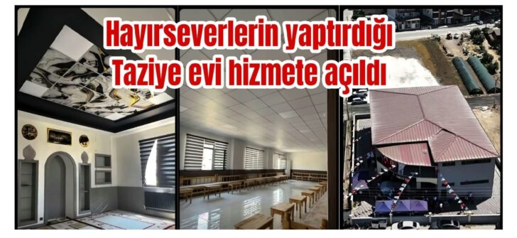 Hayırseverlerimize teşekkür ediyoruz