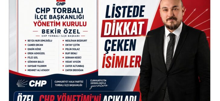 CHP Yönetimi’nde gençler ön planda