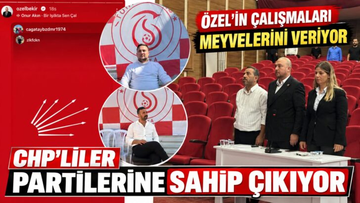Bekir Özel, CHP’yi toparladı