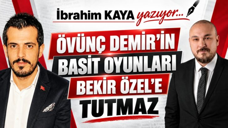 BEKİR ÖZEL, TRUVA ATLARINI BİLİYOR!