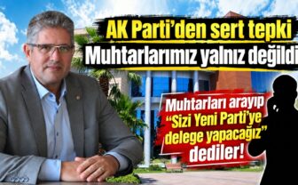 Belediye muhtarlara baskı yapıyor
